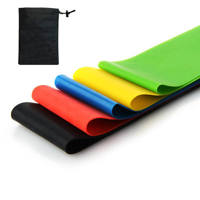 5PCS Rubber Resistance Bands